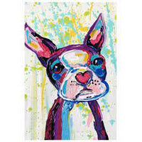 Coeur au nez rouge - mini puzzle