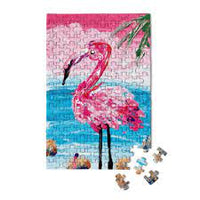 Flamingo - mini puzzle