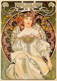 Reverie, Alphonse Mucha