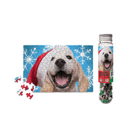 Micro Puzzle - Holiday Santa Paws