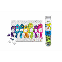 Plumes et peluches - mini puzzle