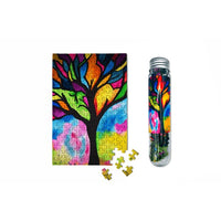 Stained Glass Tree - Mini Puzzle