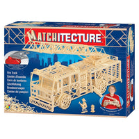Kit de construction de correspondance - camion de pompiers
