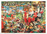 Les préparatifs finaux du Père Noël de Ravensburger