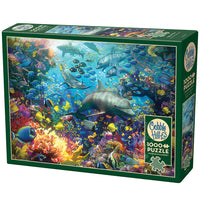 PFG Vibrant Sea, David Penfound (1000pcs) (Usage/Used - PUZZLES FOR GOOD)