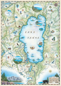 Lac Tahoe - Cartes Xplorer