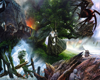 Collage du Seigneur des Anneaux, John Howe