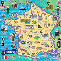 Carte de la France
