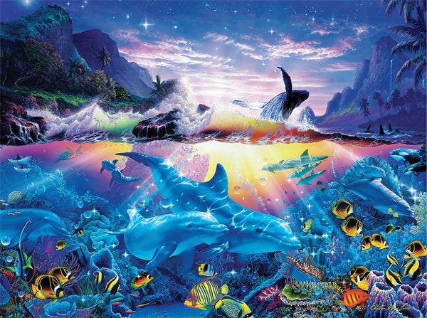 Buy Ocean dance, christian riese lassen Puzzle | Jigsaw Jungle