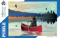 Canoë solitaire, Mark Preston