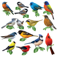 Oiseaux chanteurs - 15 mini puzzles de forme