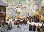 Maslenitsa, Boris Kustodiev