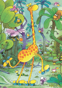 Rollerskating, Guillermo Mordillo (Small Triangular Box)