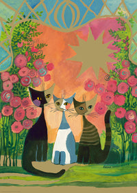 Roses, Rosina Wachtmeister (W / Gold Foil Stamping)