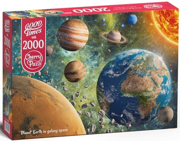 Buy Planet earth in galaxy space (2000pcs) Puzzle | Jigsaw Jungle