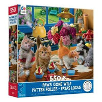 Paws devenant sauvage: chatons dans la cuisine, Steve Read (550pcs)