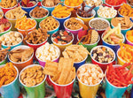 Salty Snack Cups - Yummy Puzzles