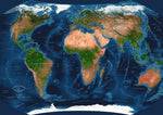 Carte du monde satellite Ravensburger (jeu de quiz interactif)
