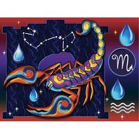 Scorpion / Scorpion, peinture de diamant