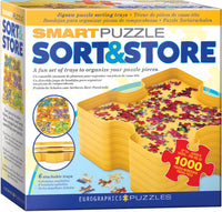 Smart Puzzle Toi & Store avec couvercle - plateaux de tri de puzzle pour puzzle