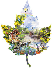 Summer Splendor, Lori Schory (Shaped Puzzle)