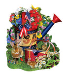 Summer Watering Can, Lori Schory (Shaped)