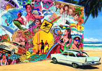 Surf Mural, Alain Bertrand