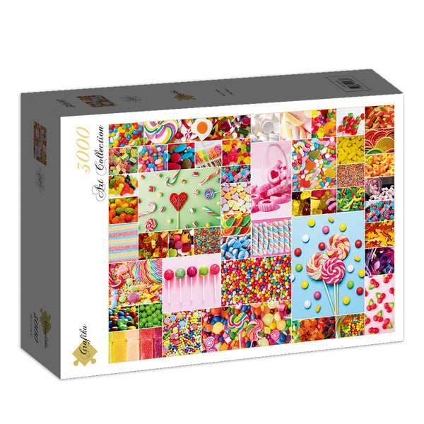 Puzzle Bonbon sucré, 3 000 pieces