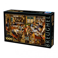 PFG The Payment of the Tithes, Pieter Brueghel (Usage/Used - PUZZLES FOR GOOD)