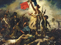 Liberty menant le peuple