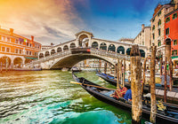 Romantic Sunset - Rialto Bridge, Venice, Italy (1000pcs)