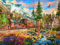 Mountain Train, Dominic Davison (550pcs)