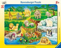 Ravensburger le zoo (puzzle du plateau)