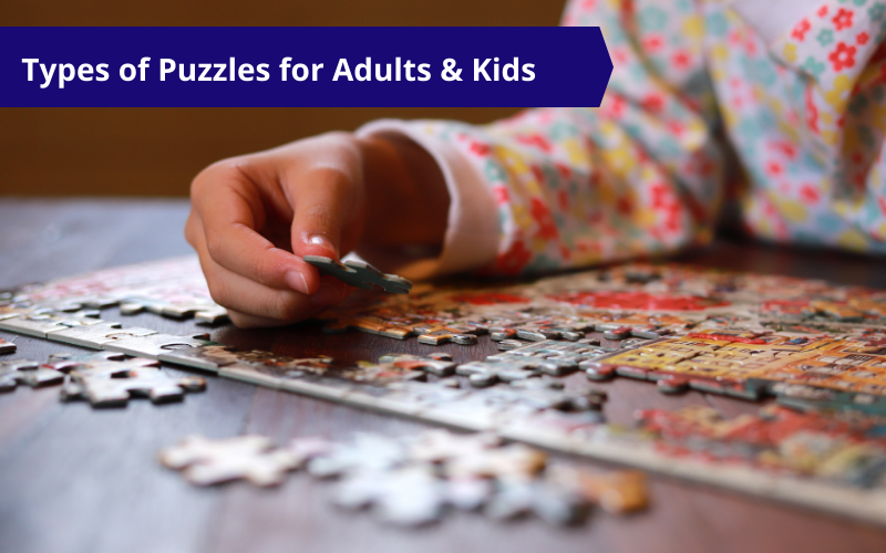 Types of Puzzles for Adults & Kids