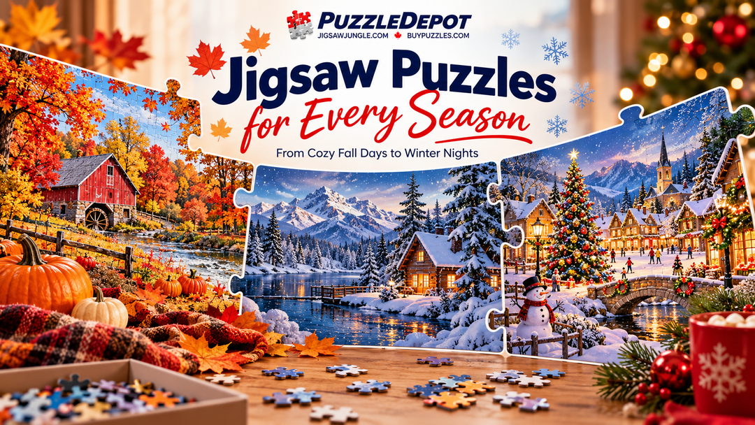 Jigsaw Puzzles for Every Season: From Cozy Fall Days to Winter Nights