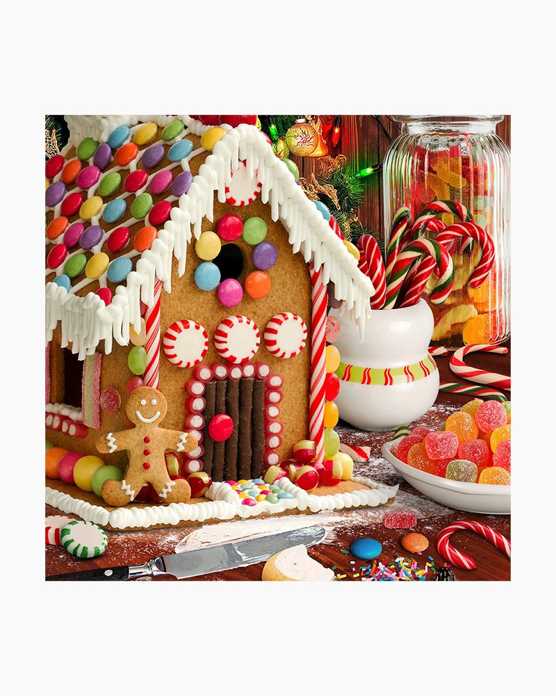 Maison de pain d'épice (500pcs)