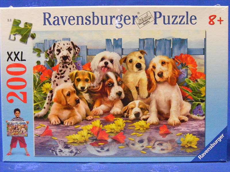 PFG Ravensburger Posing Pups, Howard Robinson (Usagé - PUZZLES FOR GOOD)