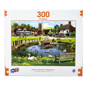 PFG Art Gallery - Village (300pcs) (Usage/Used - PUZZLES FOR GOOD)