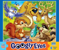 Eyes googly - Woodland (100pcs)