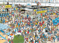 PFG Departure Hall, JVH (2000pcs) (Usage/Used - PUZZLES FOR GOOD)