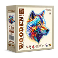 Wooden.City - Classy Wolf (250pcs) (Wooden Jigsaw Puzzle)
