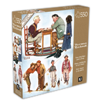 PFG deux vieillards et un chien, Norman Rockwell (550pcs) (utilisation / utilisée - puzzles pour de bon)