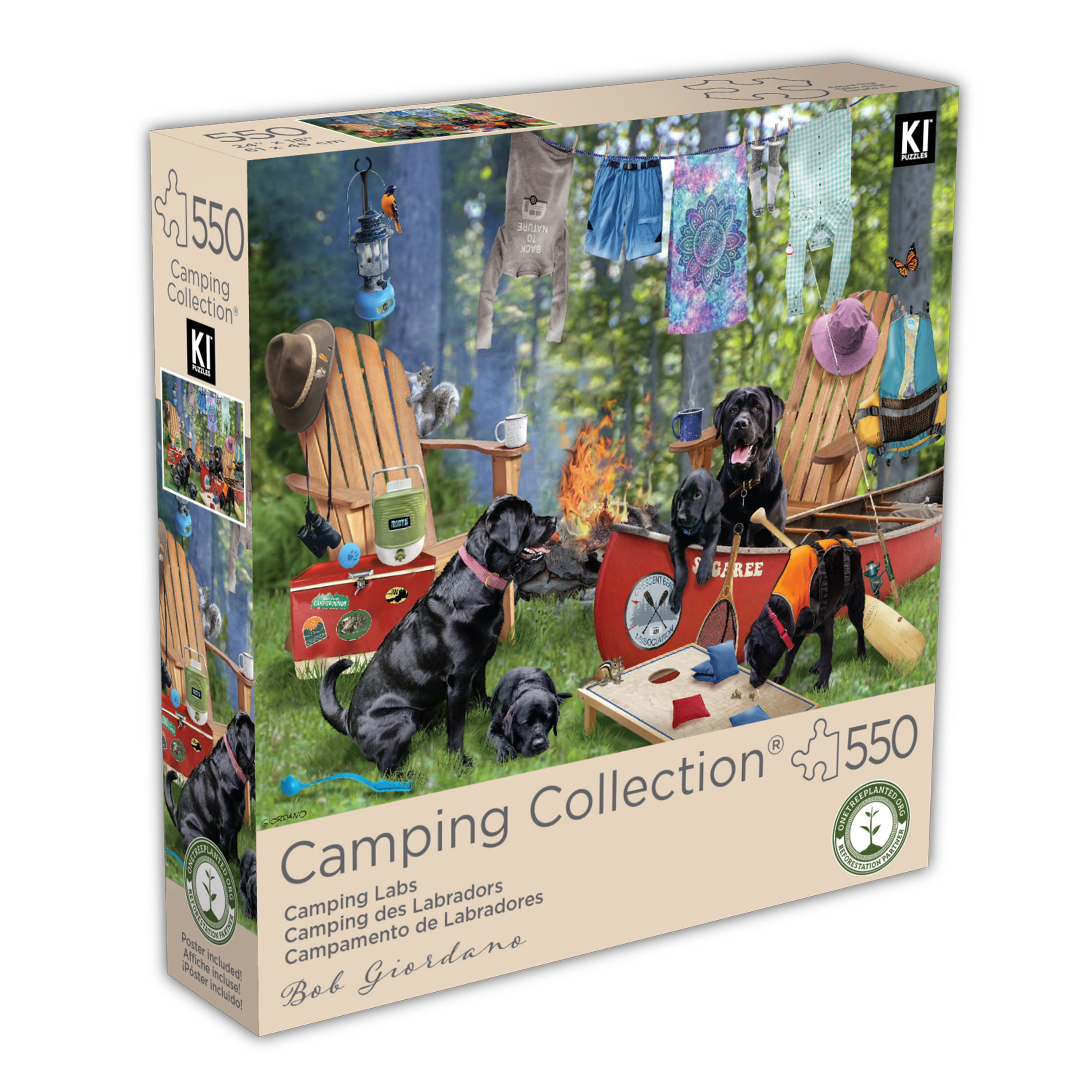 Camping Collection - Camping Labs, Giordano (550pcs)