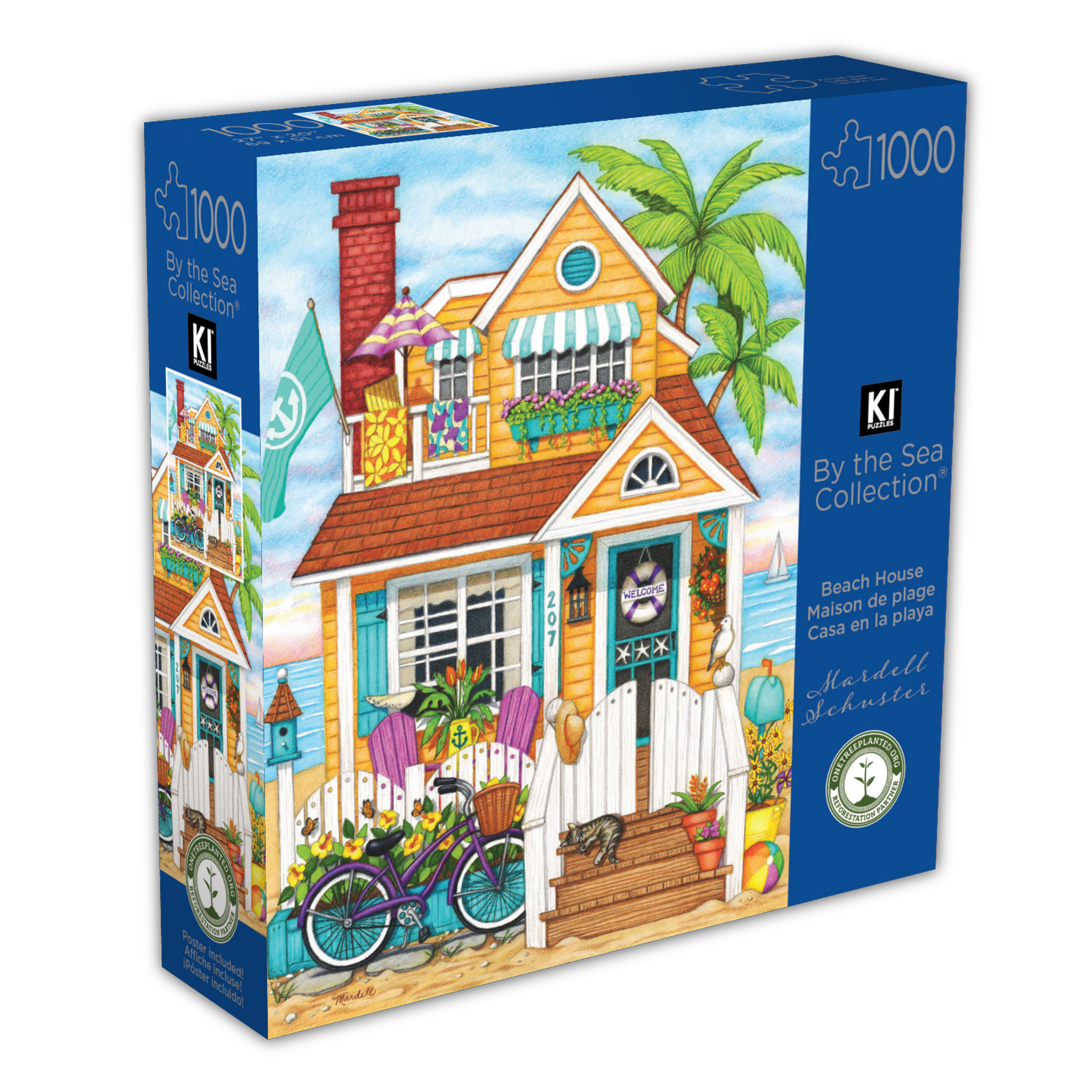 By The Sea - Beach House, Mardell Schuster (1000pcs)