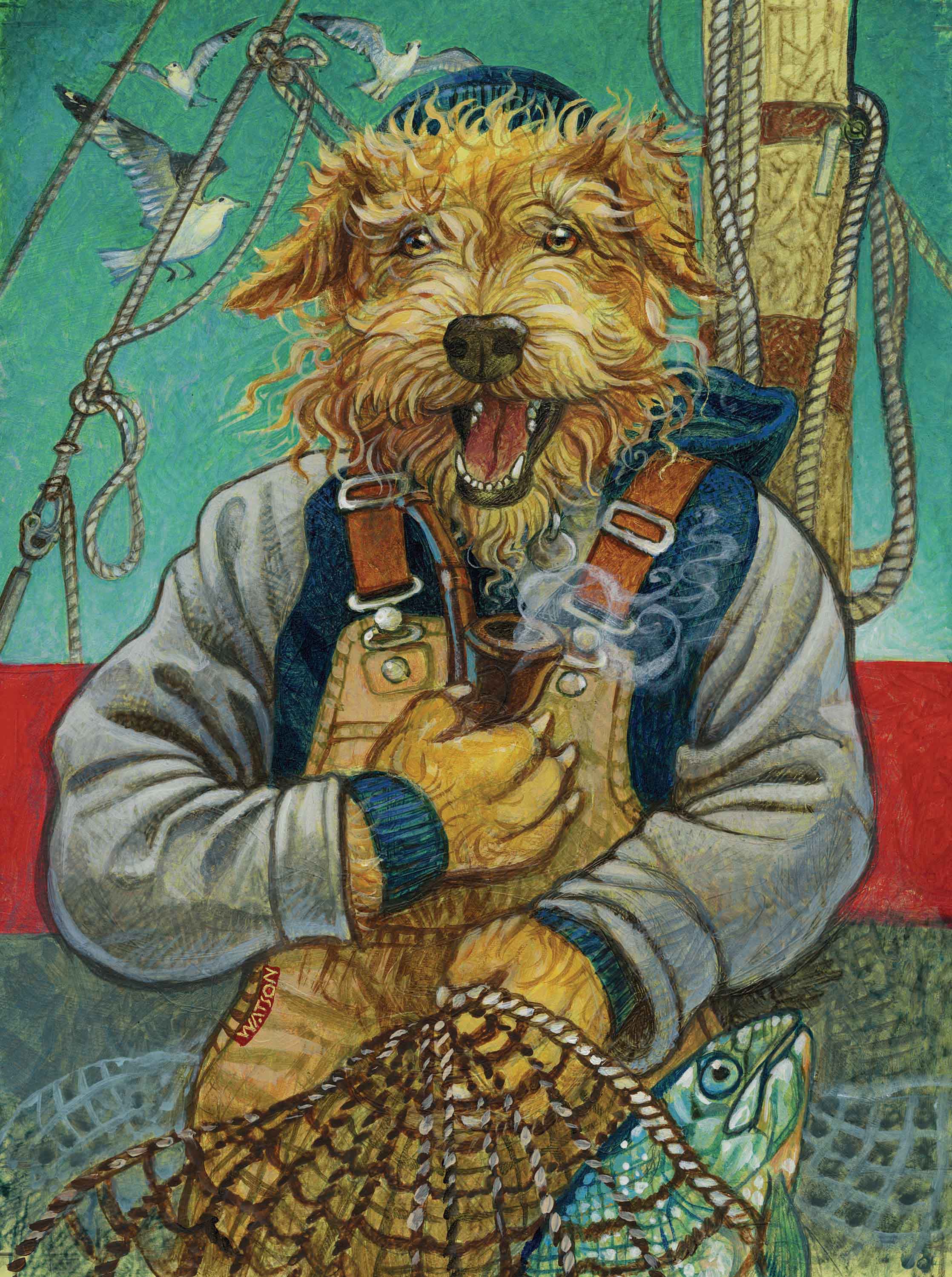 Au bord de la mer - Salty Dog, Richard Jesse Watson (1000 exemplaires)