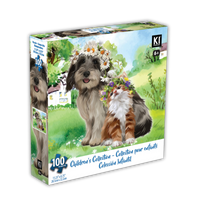 Collection pour enfants - chat et chien (100pcs)