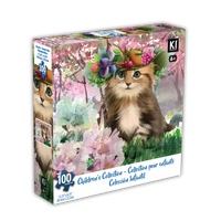 Collection pour enfants - Cat moelleux dans un chapeau (100pcs)