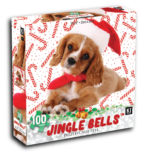 Jingle Time - Puppy with Scarf (100pcs)