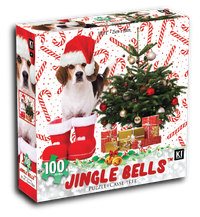 Jingle Time - Puppy at the Tree (100pcs)