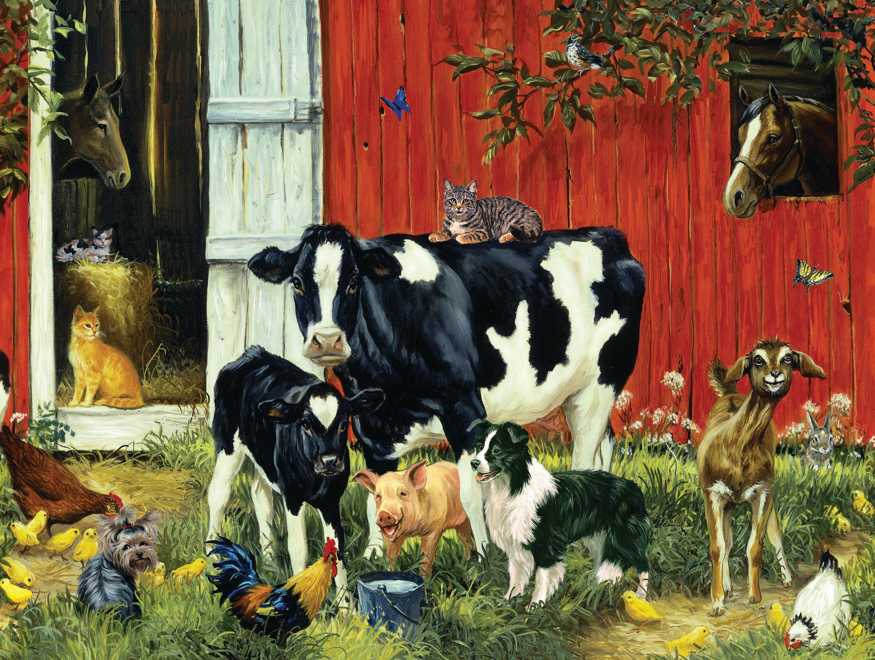 Linda Picken Collection - McDonald's Farm Border Collie (300pcs)